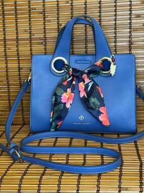Nanette Lepore Regina Shrunken Satchel Vegan Leather Crossbody Bag